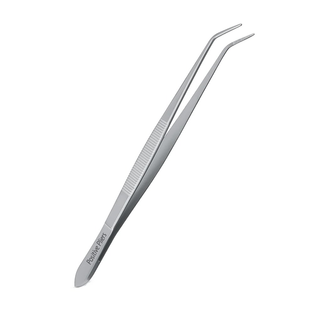 Curved tweezer